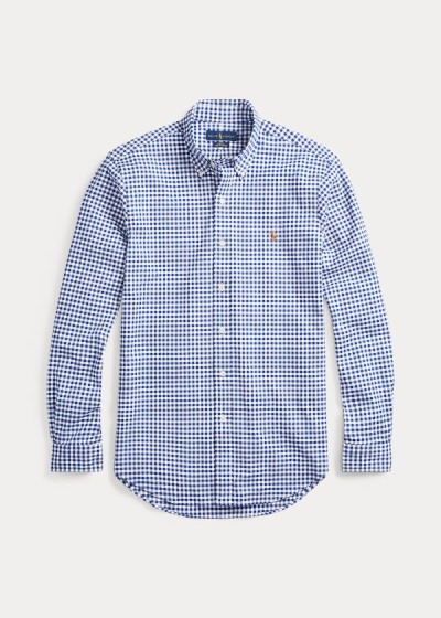 Camisa Polo Ralph Lauren Slim Fit Gingham Homem 30957-KPGE